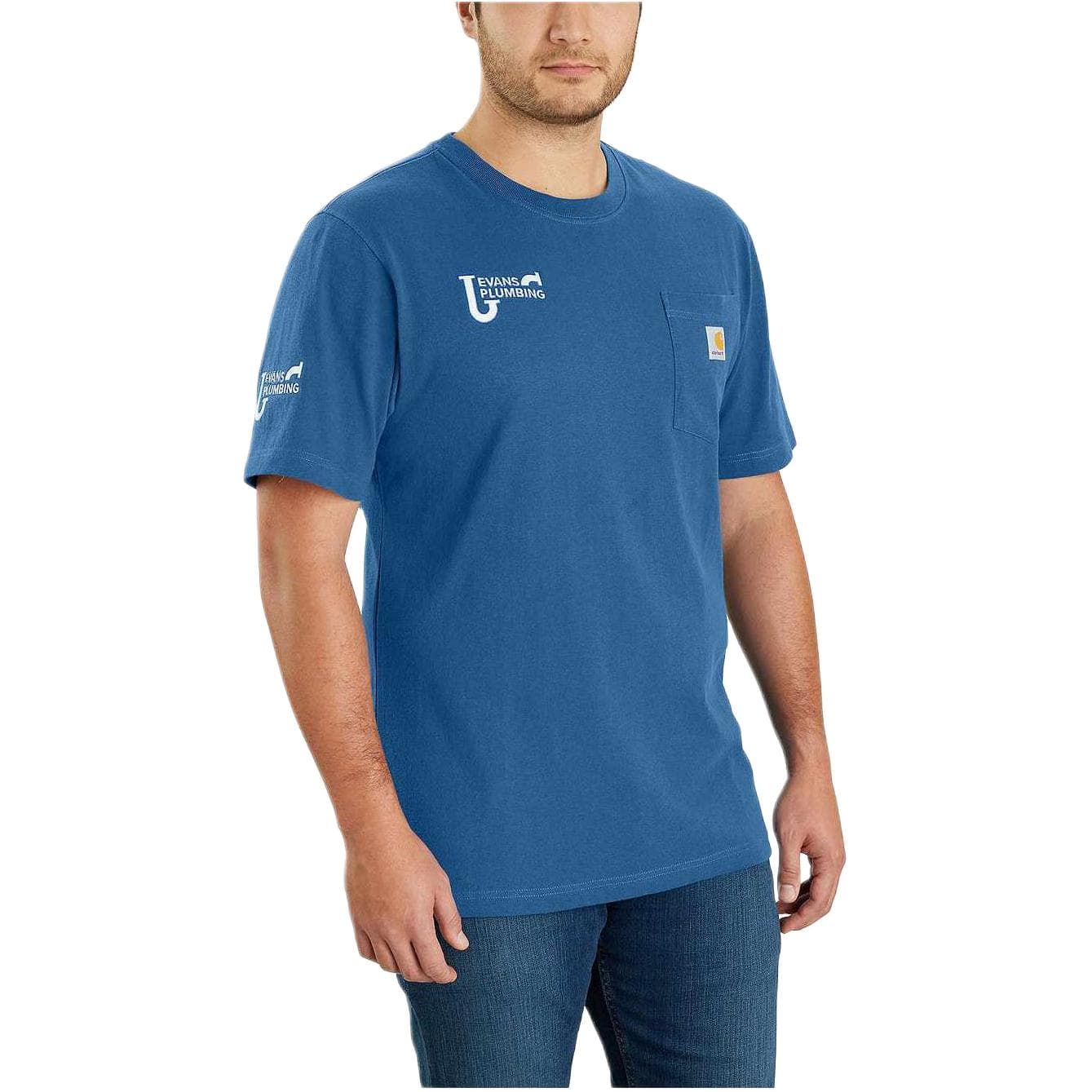 Футболка Carhartt K87 LOOSE FIT HEAVYWEIGHT SHORT-SLEEVE POCKET T-SHIRT LogoT - изображение 2
