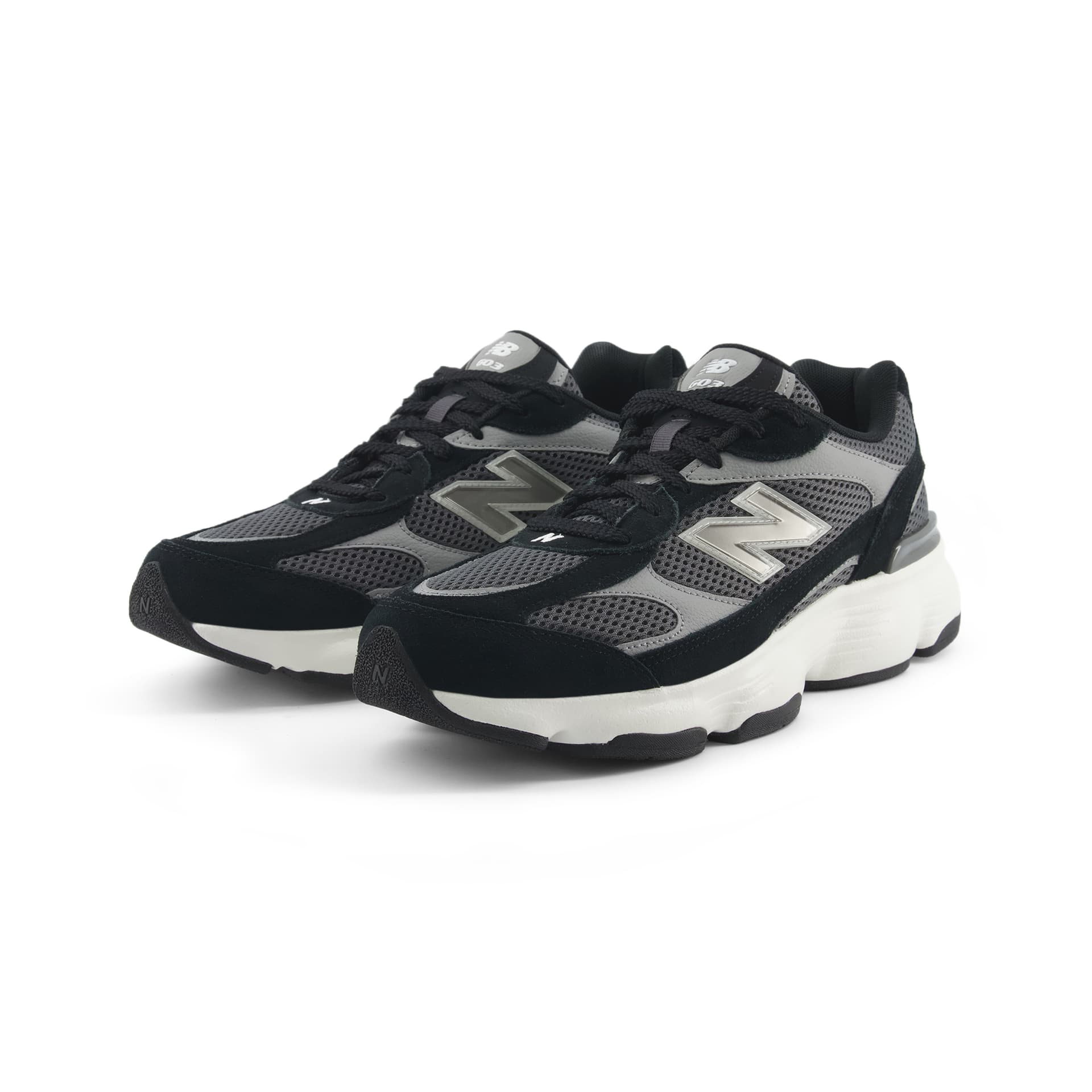 Кроссовки New Balance NB 603 Дышащий Массивные кроссовки Унисекс Темно-серый - изображение 3