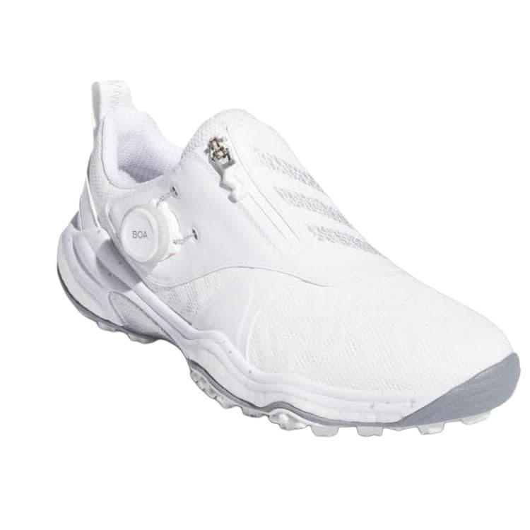 Кроссовки для гольфа Adidas CodeChaos Boa 25 противоскользящая устойчивая к истиранию дышащая низкая обувь для гольфа женская белая - изображение 4