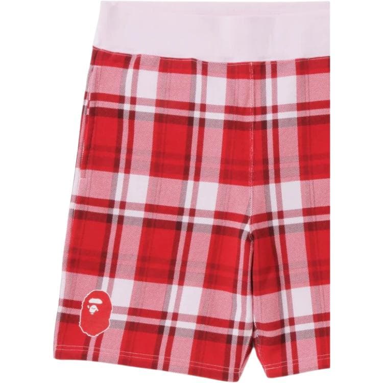 Шорты BAPE Check Gift Sweat Shorts - изображение 6