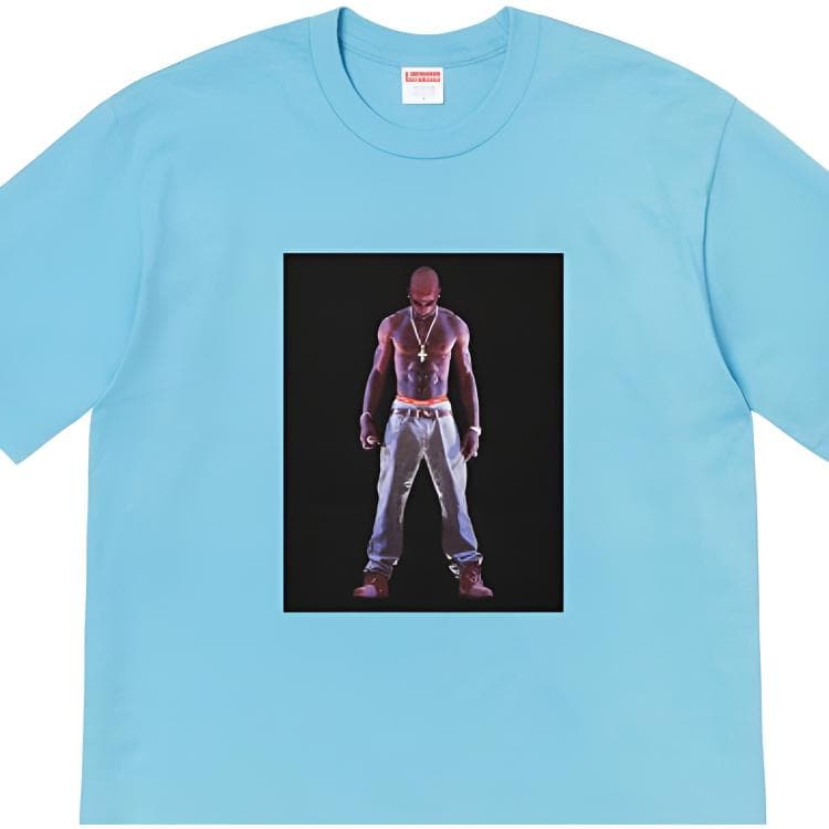 Футболка Supreme Tupac Hologram Tee - изображение 2