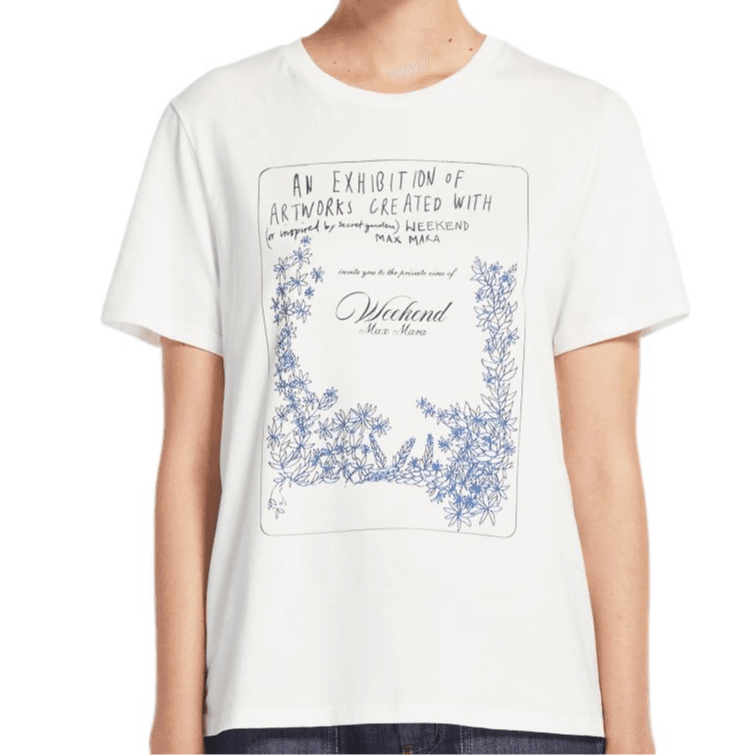 Футболка WEEKEND MaxMara T-рубашка Женская Белая - изображение 2