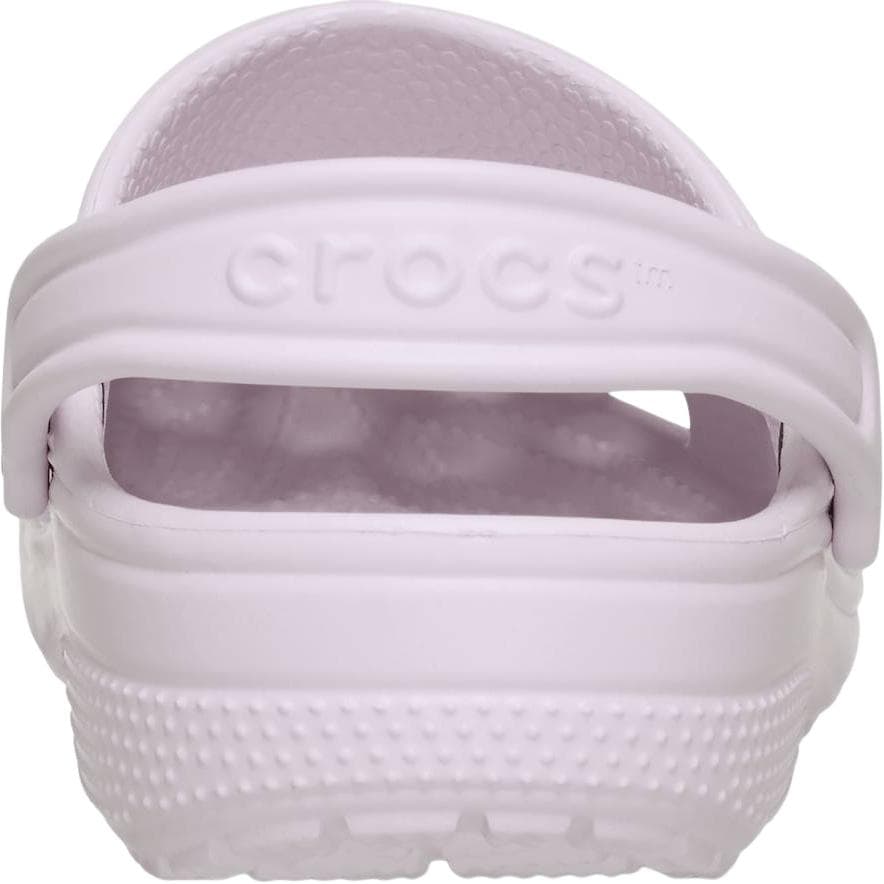 Crocs Classic clog Дышащий Поддержка Сабо Резина Детский Темно-розовый - изображение 4