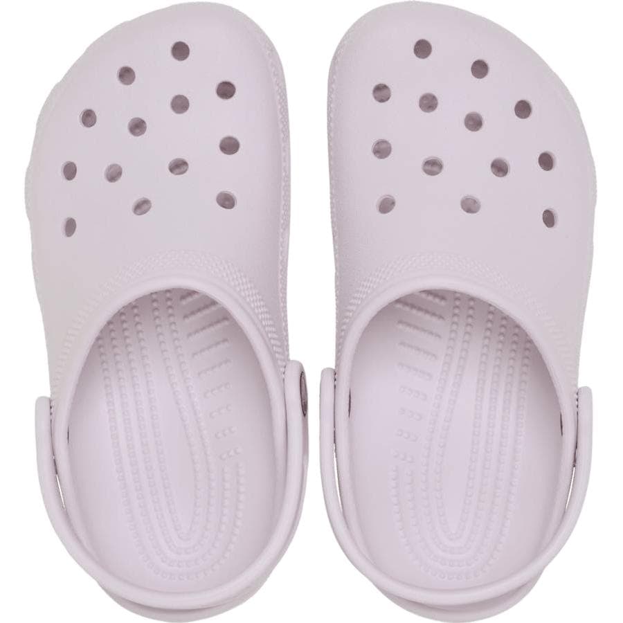 Crocs Classic clog Дышащий Поддержка Сабо Резина Детский Темно-розовый - изображение 3