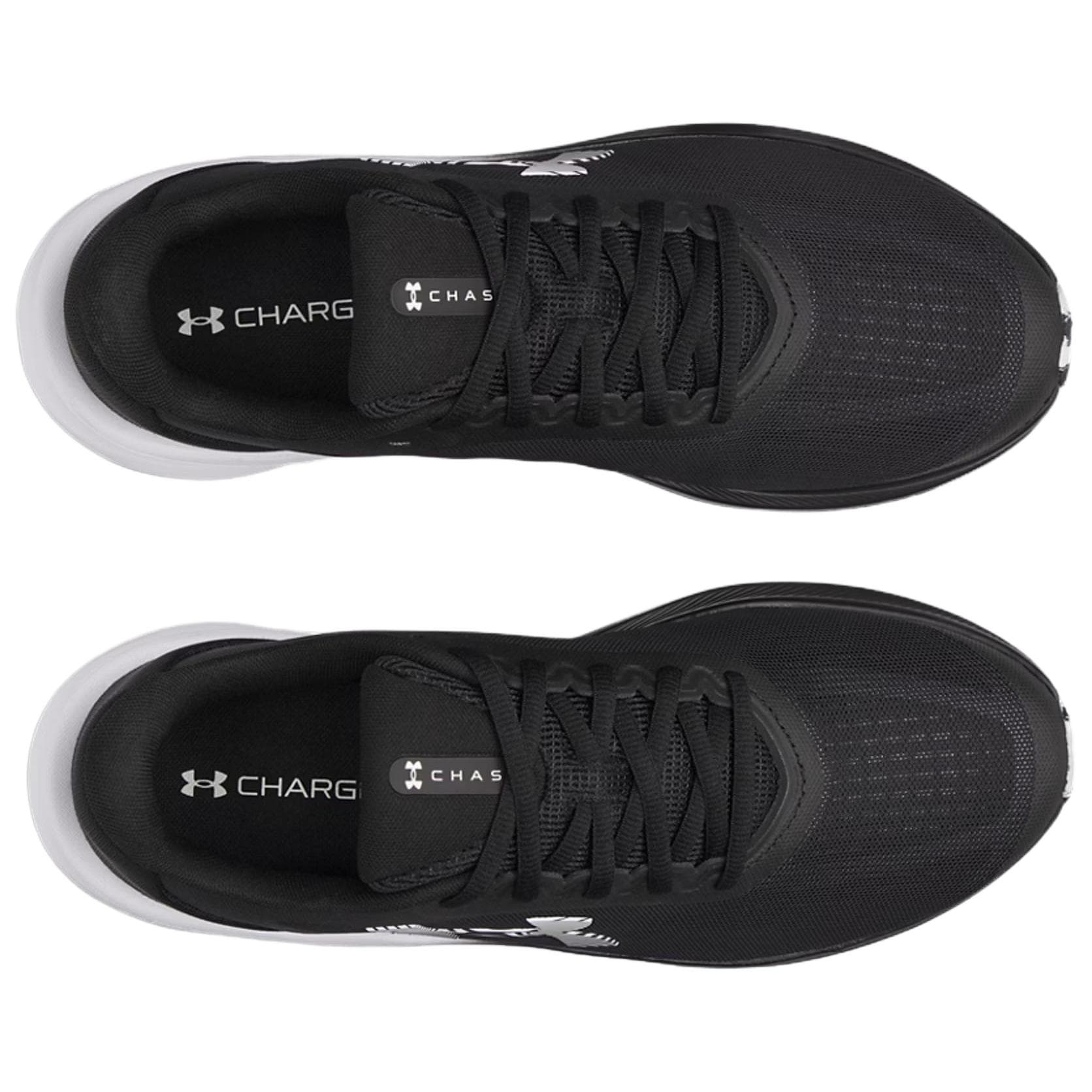 Кроссовки для бега Under Armour Charged+Chase Износостойкий Дышащий Поддерживающие Повседневные Беговые Кроссовки Мужские Черные - изображение 4