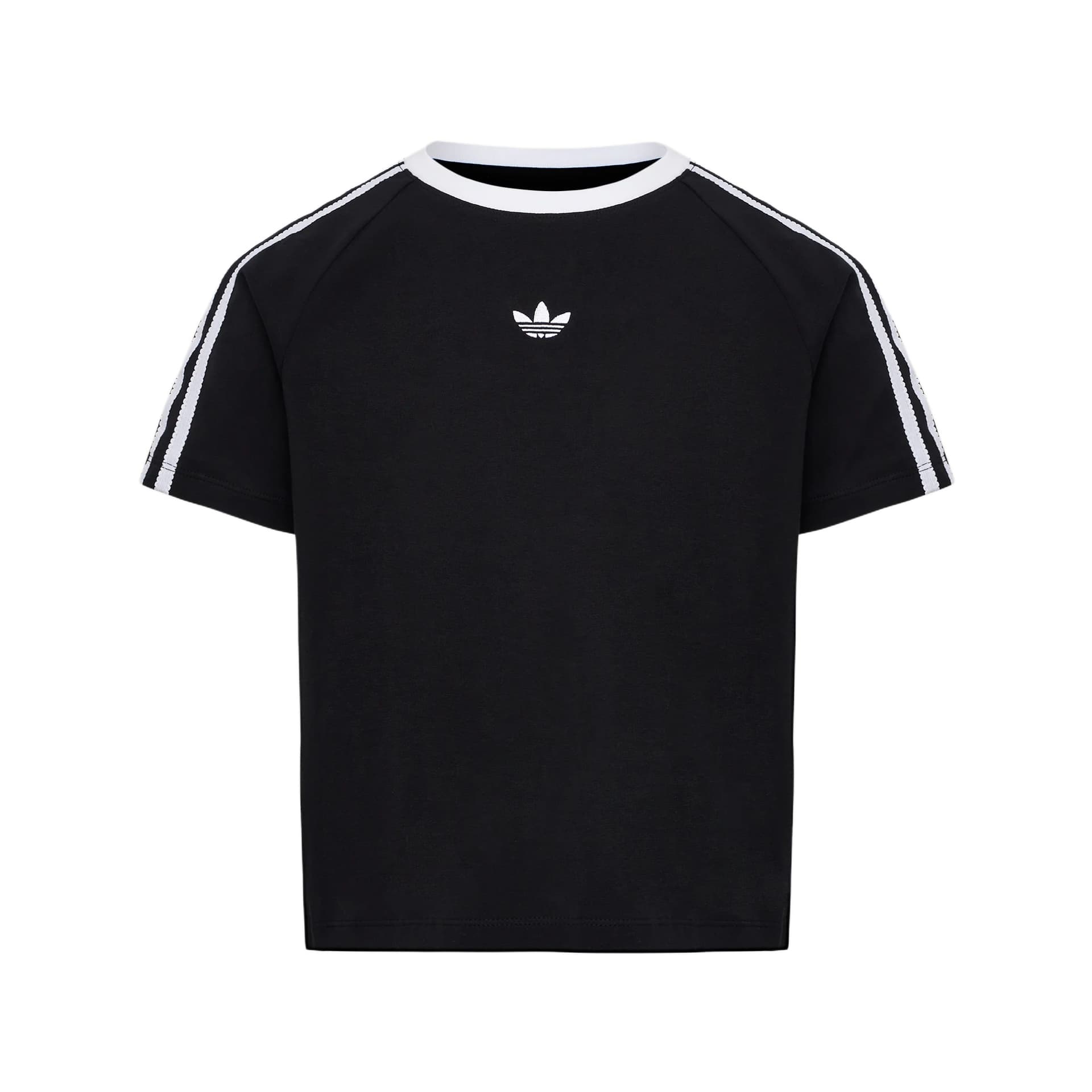 Футболка Adidas Originals Черный Белый Детские Футболки - изображение 1