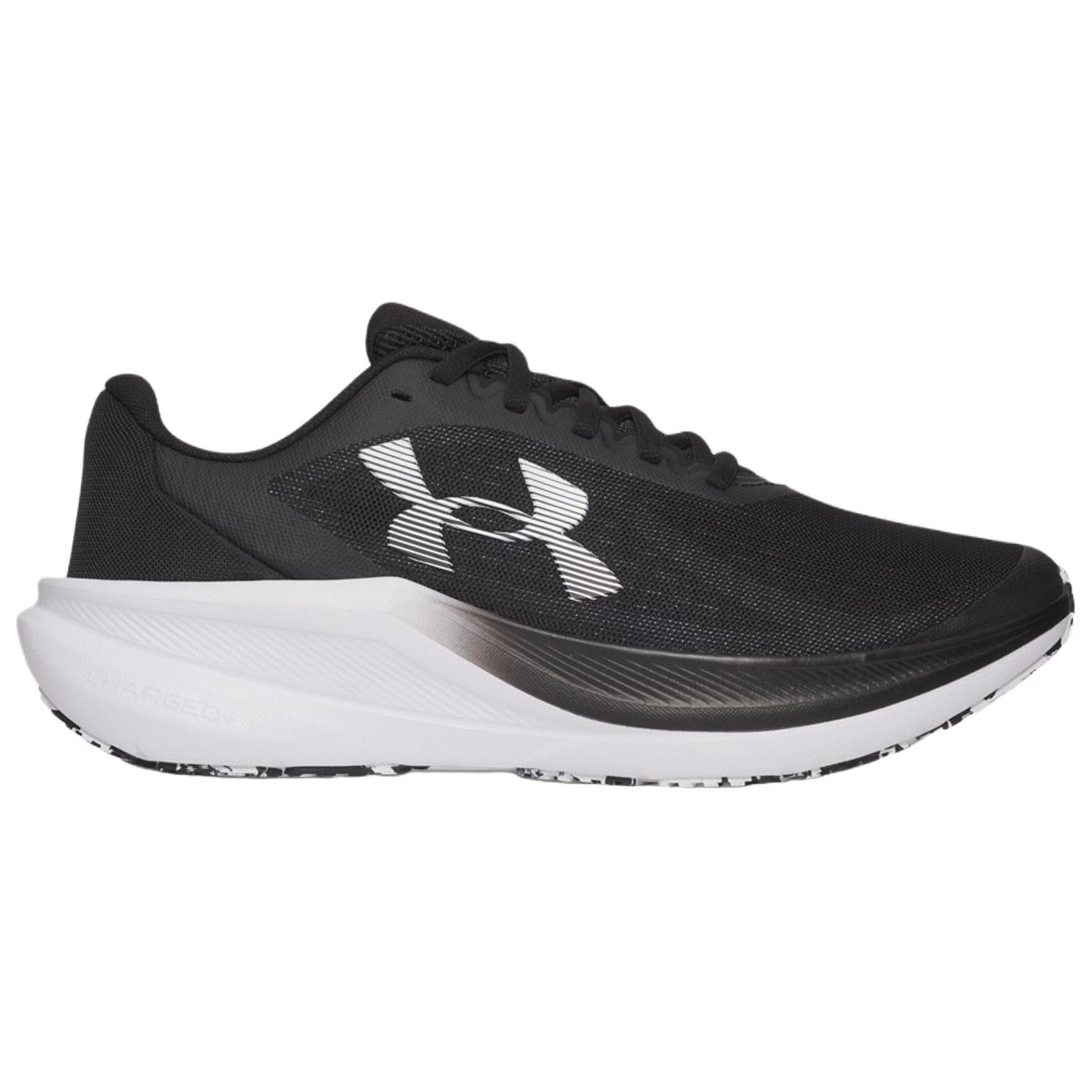 Кроссовки для бега Under Armour Charged+Chase Износостойкий Дышащий Поддерживающие Повседневные Беговые Кроссовки Мужские Черные - изображение 2