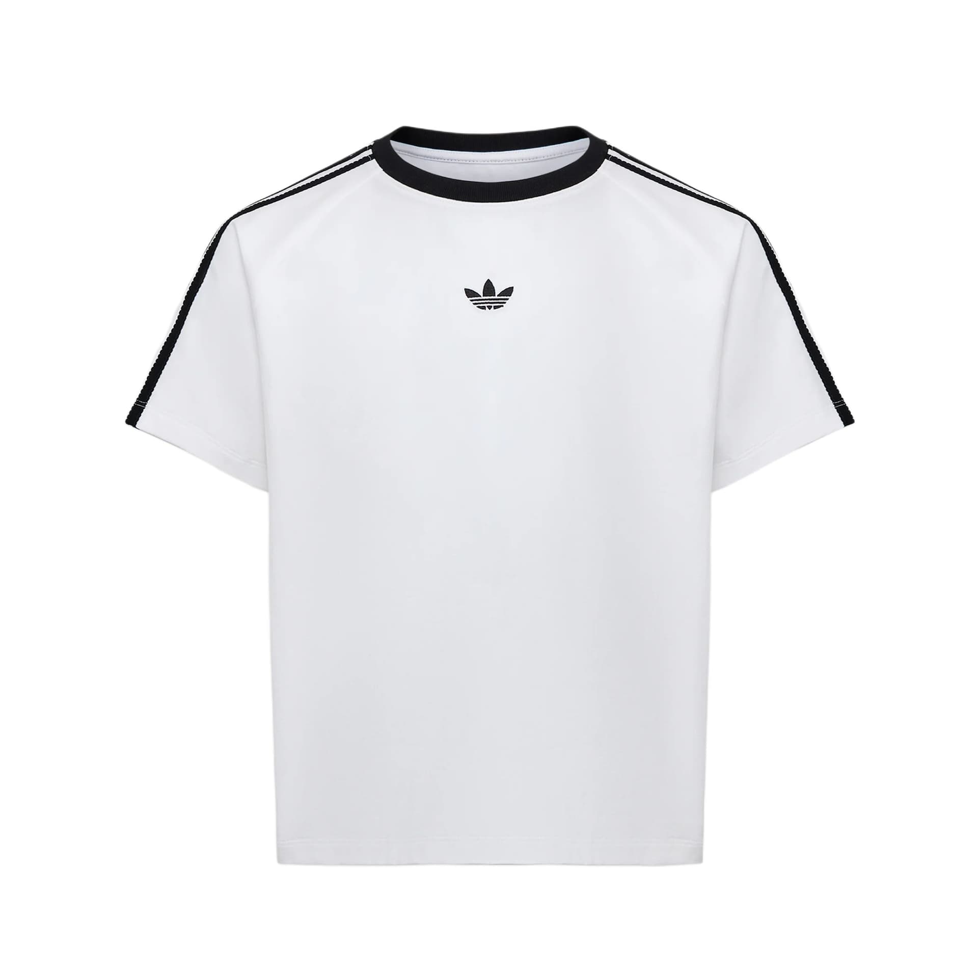 Футболка Adidas Originals Белый Черный Детские Футболки - изображение 1