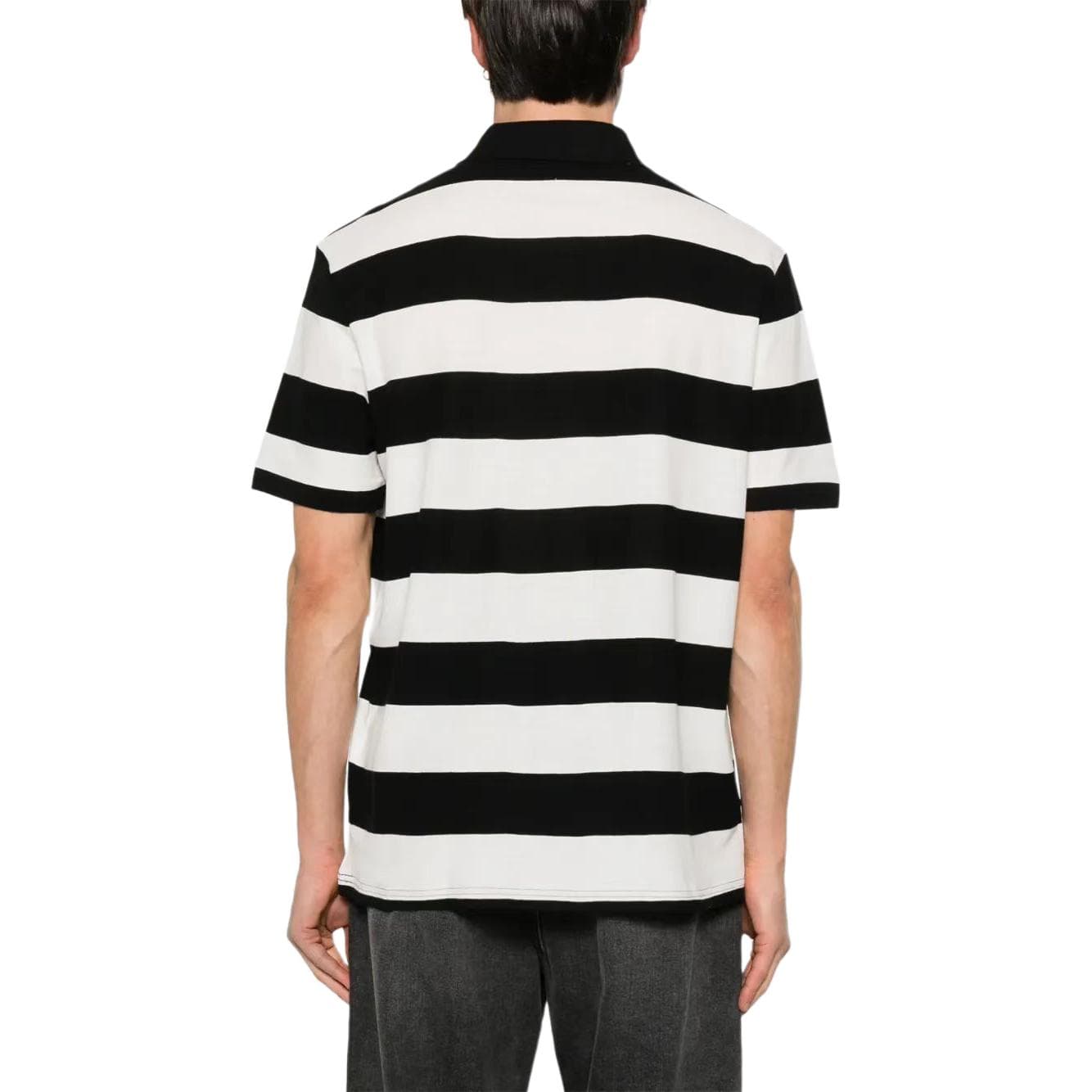Поло HUGO BOSS Relaxed-Fit Cotton-Piqu Polo Shirt With Horizontal Stripes LogoPolo - изображение 4
