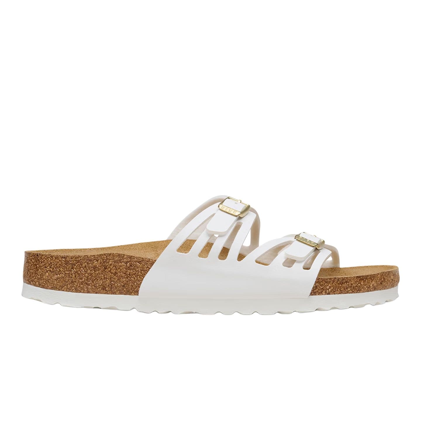 Сандалии Birkenstock Шлепанцы Женские Белые Узкие - изображение 2