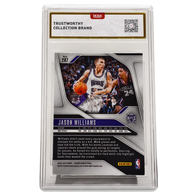 PANINI PRIZM Джейсон Уильямс Игрок Карта Выпуск 2025 года Сертифицированные Карты 1 Упаковка - изображение 2