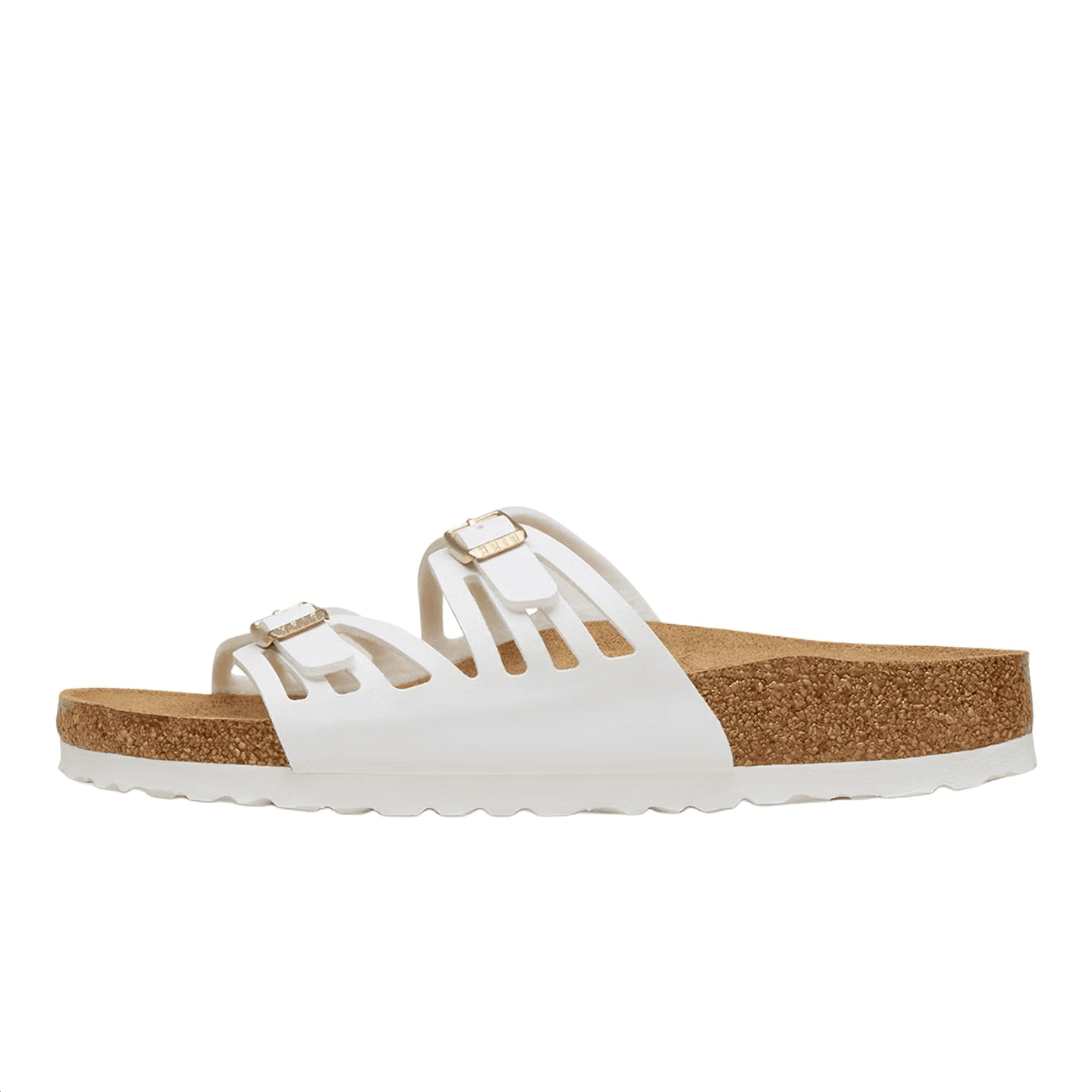 Сандалии Birkenstock Шлепанцы Женские Белые Узкие - изображение 1