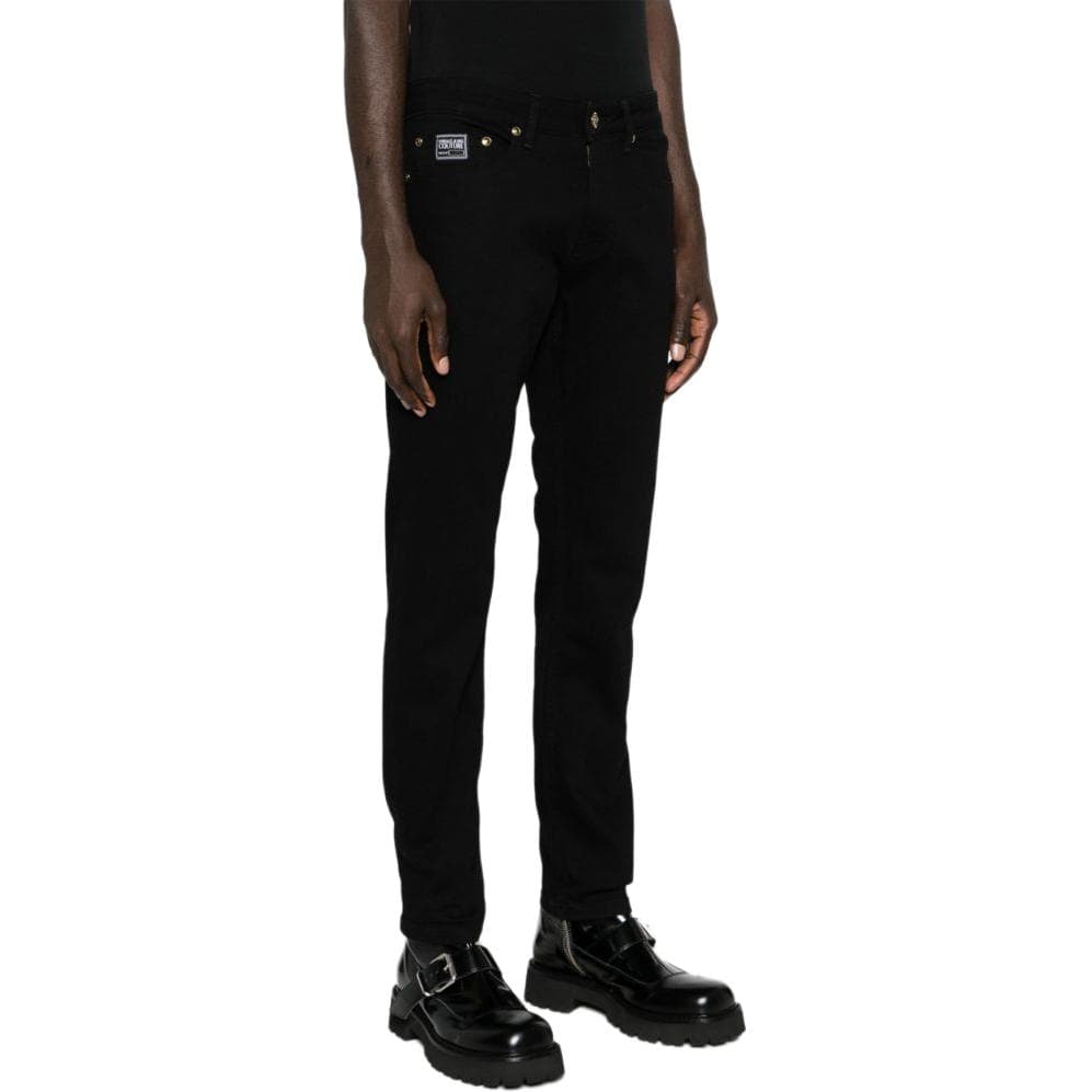 Штаны VERSACE JEANS COUTURE Джинсы Мужские Черные - изображение 3