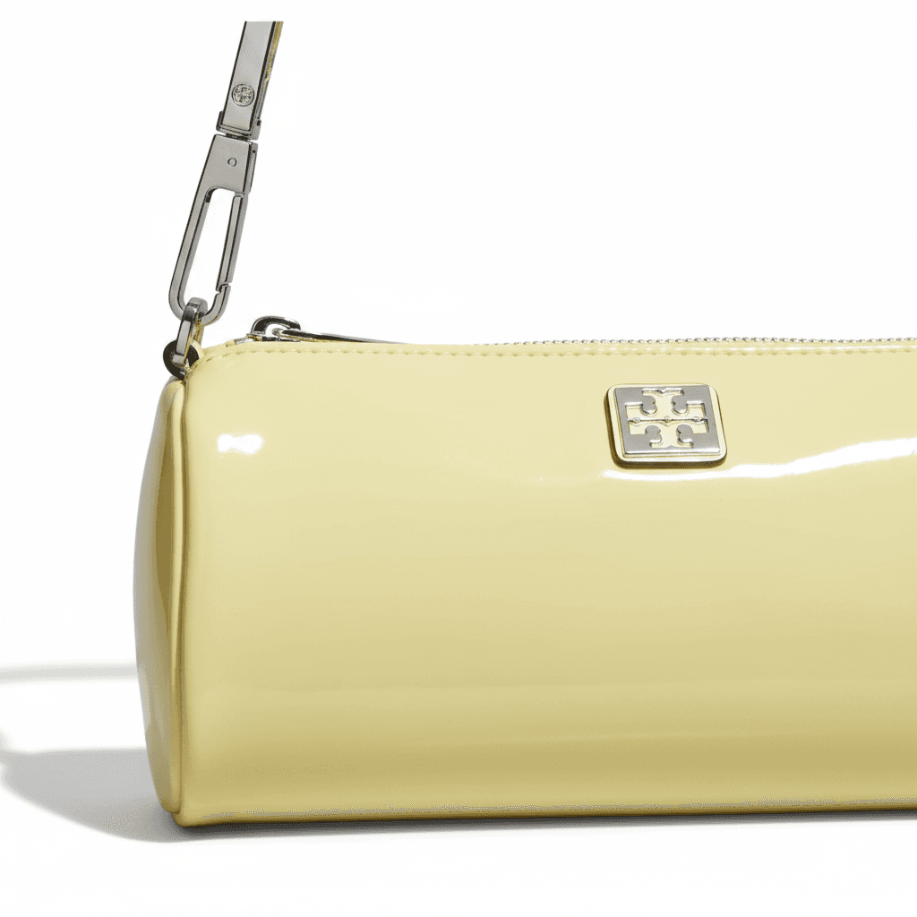 Мини-сумка TORY BURCH VIRGINIA Ткань Сумка через плечо Женская Желтая - изображение 4