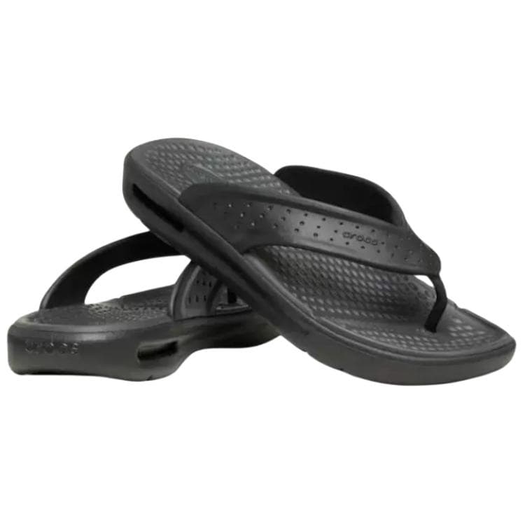 Шлёпанцы Crocs InMotion противоскользящие шлепанцы унисекс черные - изображение 3