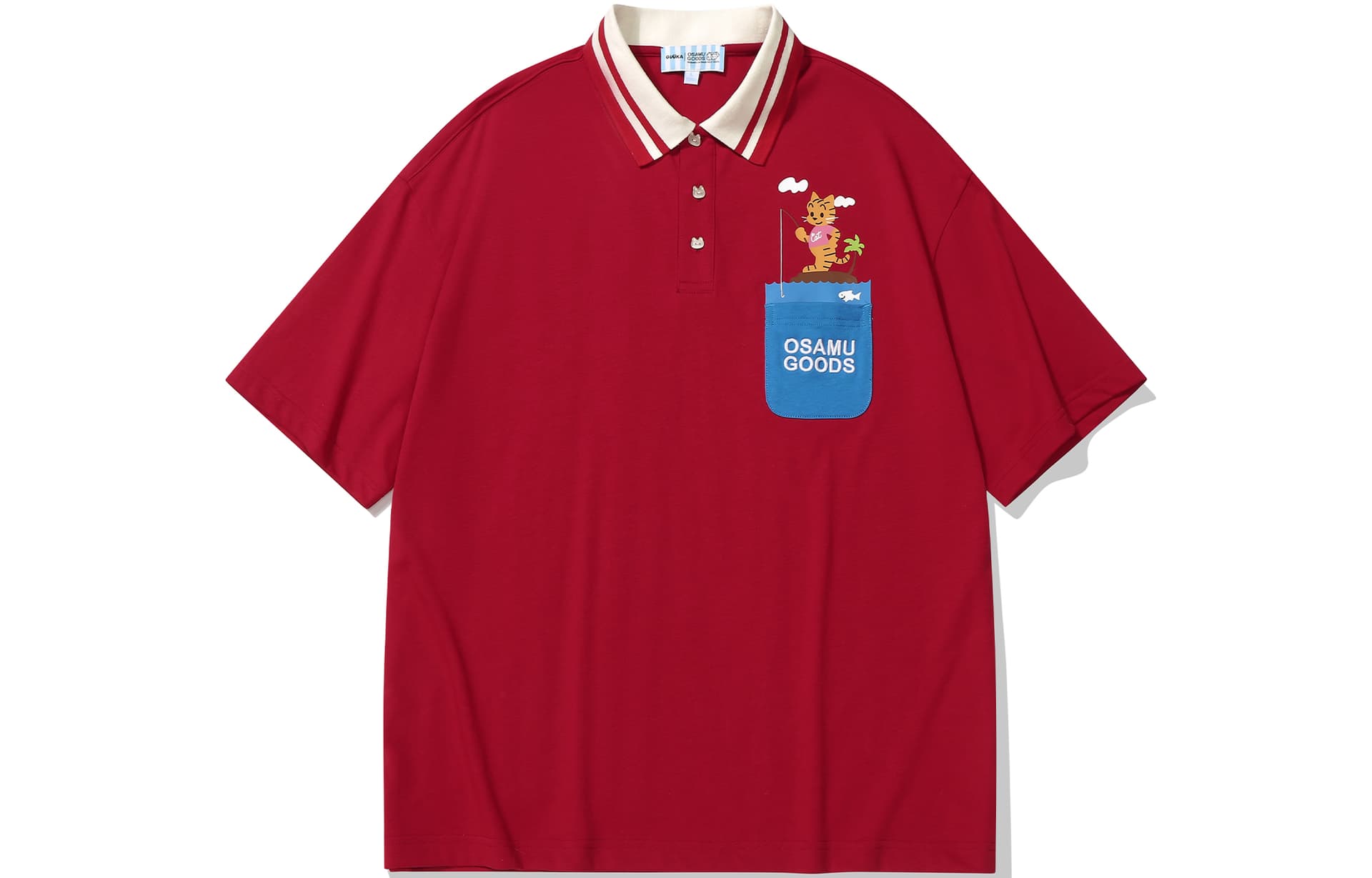 Guuka Red Women's Polo - изображение 1