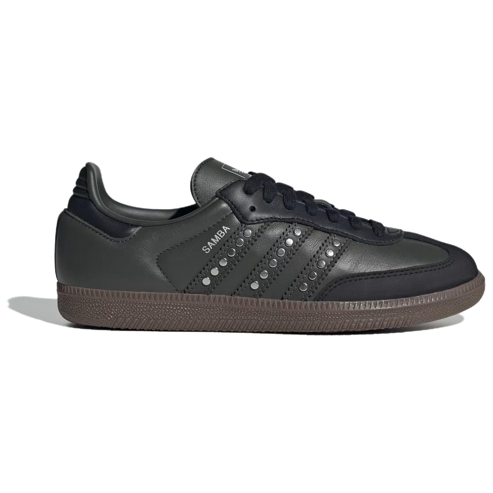 Кроссовки Adidas Originals Samba Low Топ Скейтборд Обувь Женские Оливково-зеленый - изображение 2
