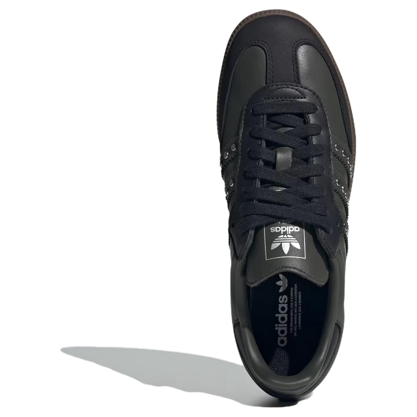 Кроссовки Adidas Originals Samba Low Топ Скейтборд Обувь Женские Оливково-зеленый - изображение 3