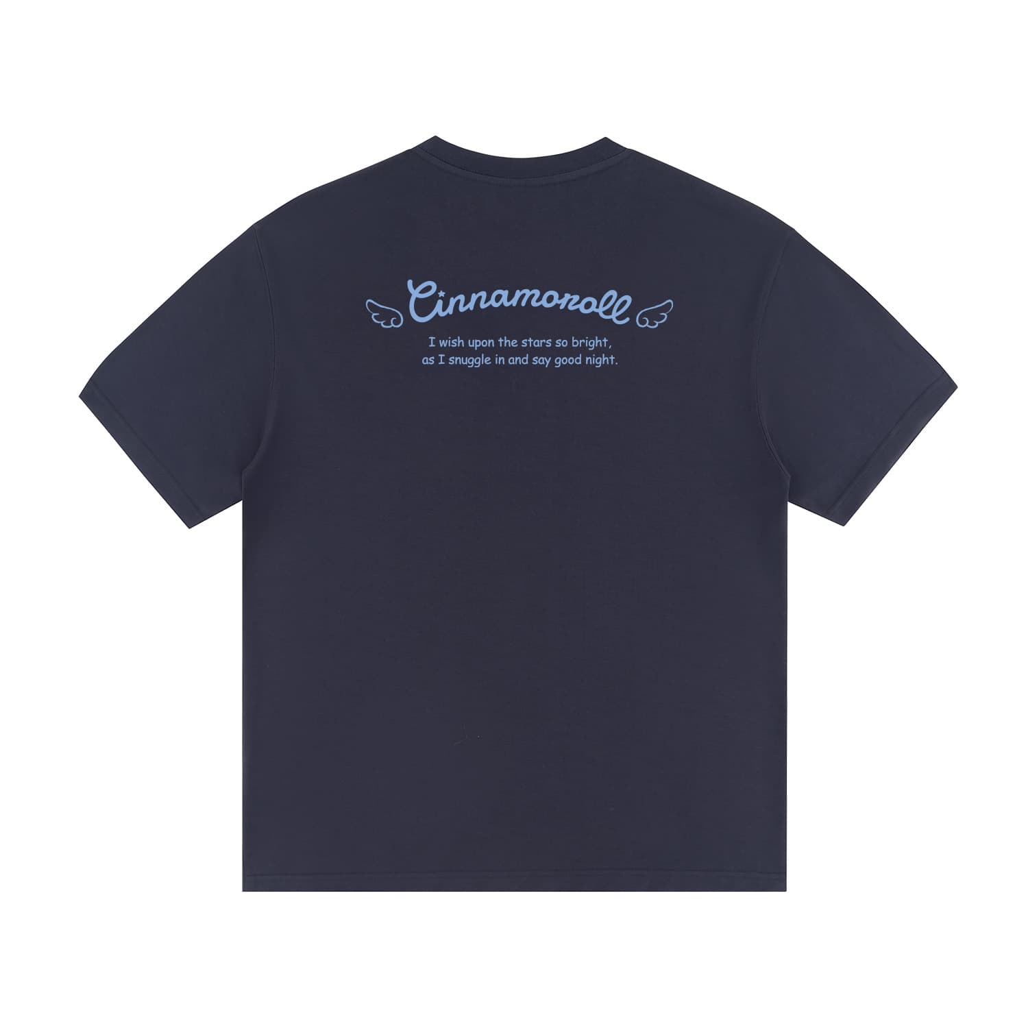 Футболка Sanrio x Cinnamoroll Oversize футболка с принтом 260 г хлопок унисекс повседневный универсальный дышащий гигроскопичный - изображение 2