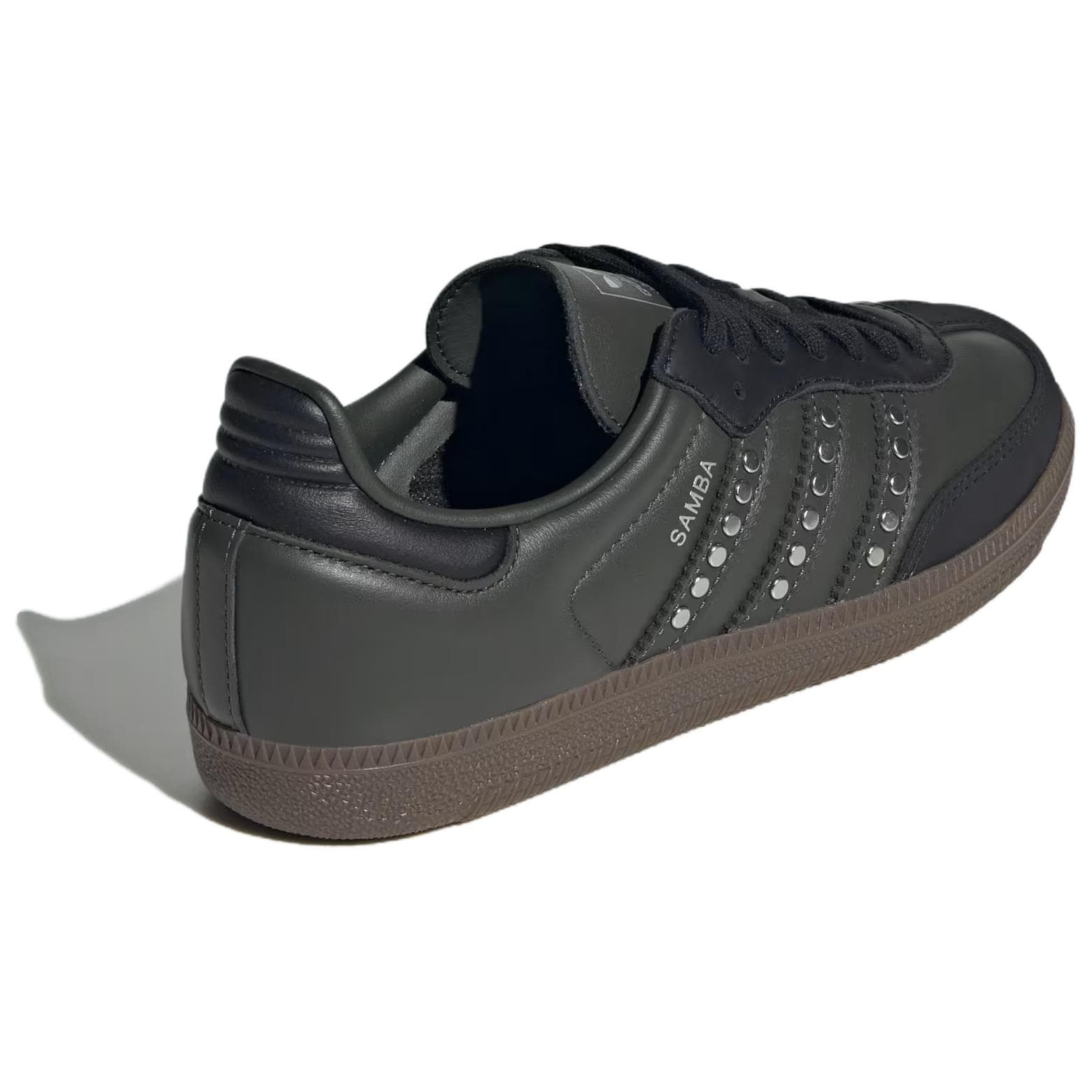 Кроссовки Adidas Originals Samba Low Топ Скейтборд Обувь Женские Оливково-зеленый - изображение 4