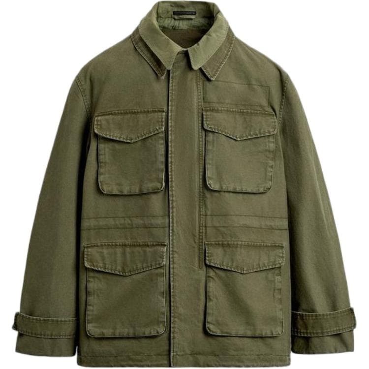 Куртка ZARA Зеленые Мужские Куртки - изображение 1