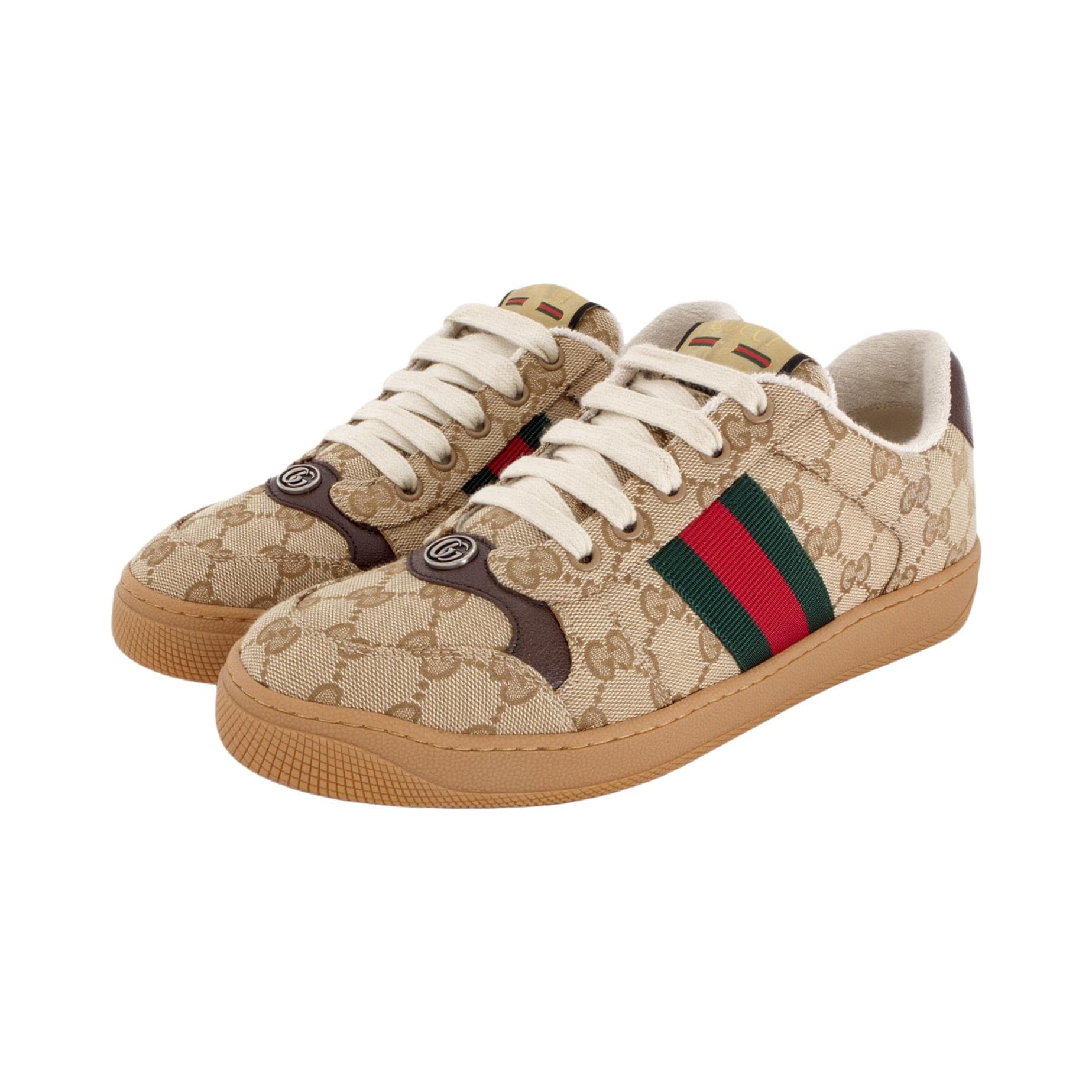 Кроссовки GUCCI Screener G 3cm - изображение 3