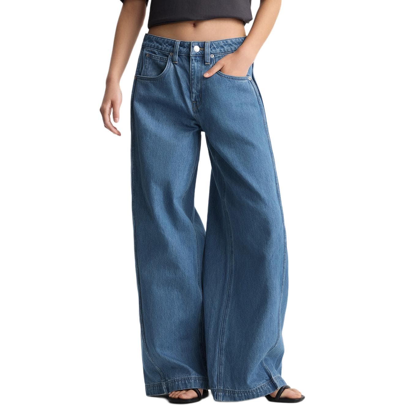 Джинсы Lee Medium Blue Women's Jeans Ли Мидни Блу Женский Джинсы - изображение 1
