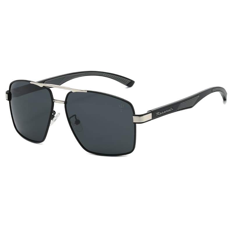 Солнцезащитные очки Maserati Metal Aviator Sunglasses Unisex Мазерати Металлические Солнцезащитные Очки Aviators Унисекс - изображение 1