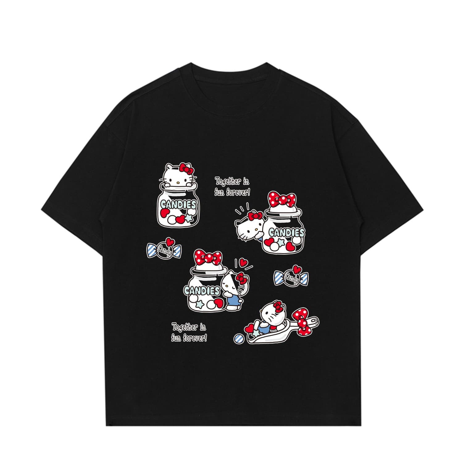 Футболка Sanrio Hello Kitty Collection Унисекс T-рубашки - изображение 1