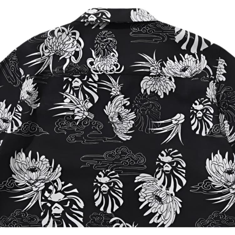 Рубашка A BATHING APE Мужские черные рубашки - изображение 4