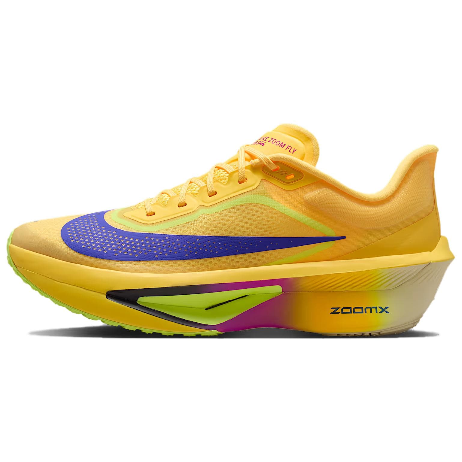Кроссовки для бега Nike Zoom Fly 6 Марафон Беговые кроссовки Мужской Лимон - изображение 1