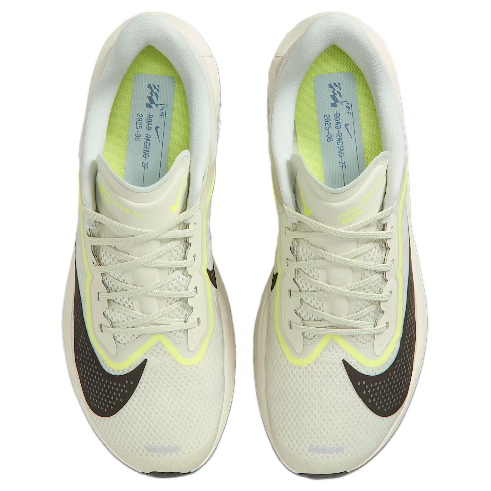 Кроссовки для бега NIKE Zoom Fly 6 Дышащий Лоу-топы Марафон Беговые кроссовки Мужской Морской зеленый - изображение 4