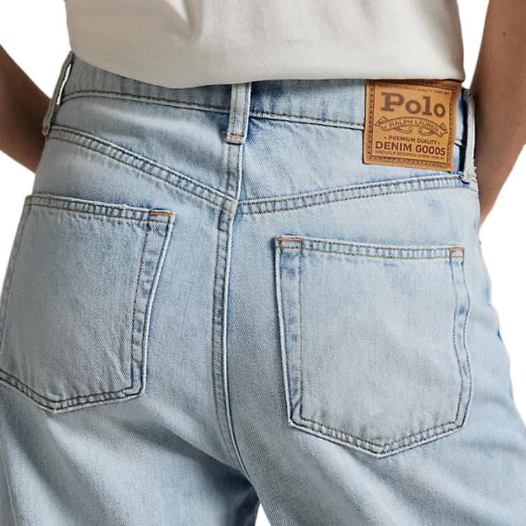 Джинсы Polo Ralph Lauren SS25 Джинсы Женские Светло-Синий - изображение 5