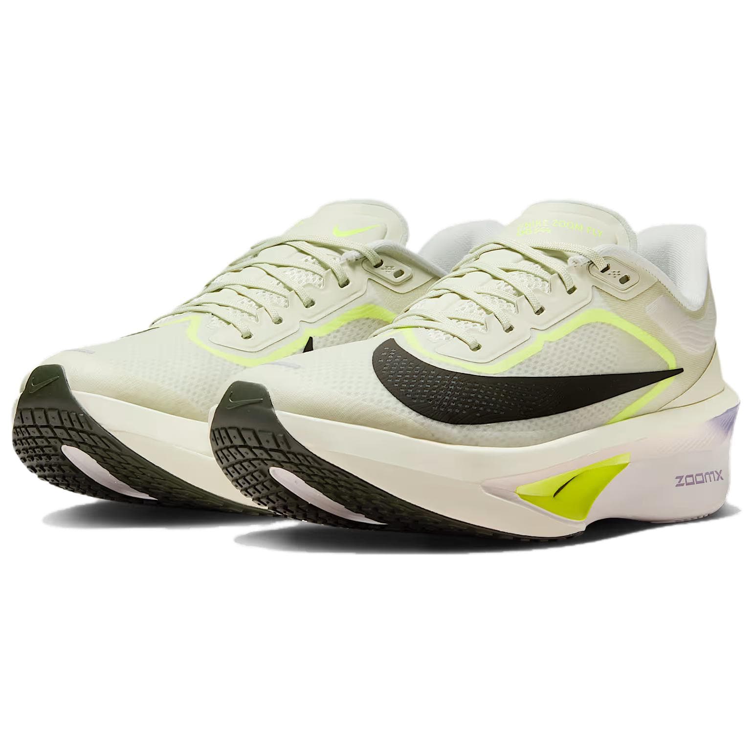 Кроссовки для бега NIKE Zoom Fly 6 Дышащий Лоу-топы Марафон Беговые кроссовки Мужской Морской зеленый - изображение 3