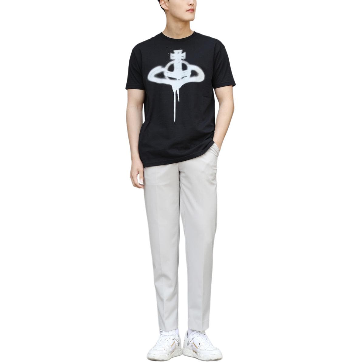 Футболка Vivienne Westwood T-Shirt Женская Черная - изображение 3