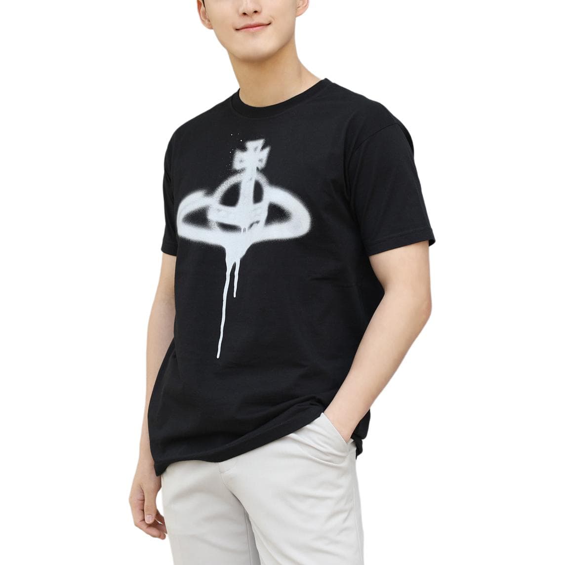 Футболка Vivienne Westwood T-Shirt Женская Черная - изображение 5