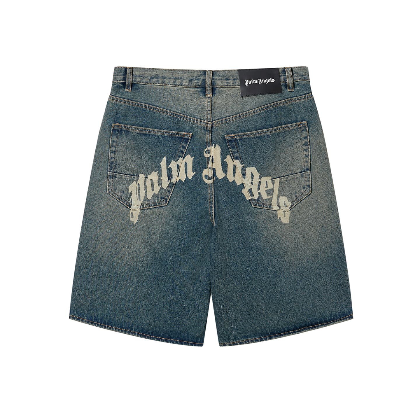 Джинсовые шорты palm angels Унисекс Джинсовые шорты - изображение 2