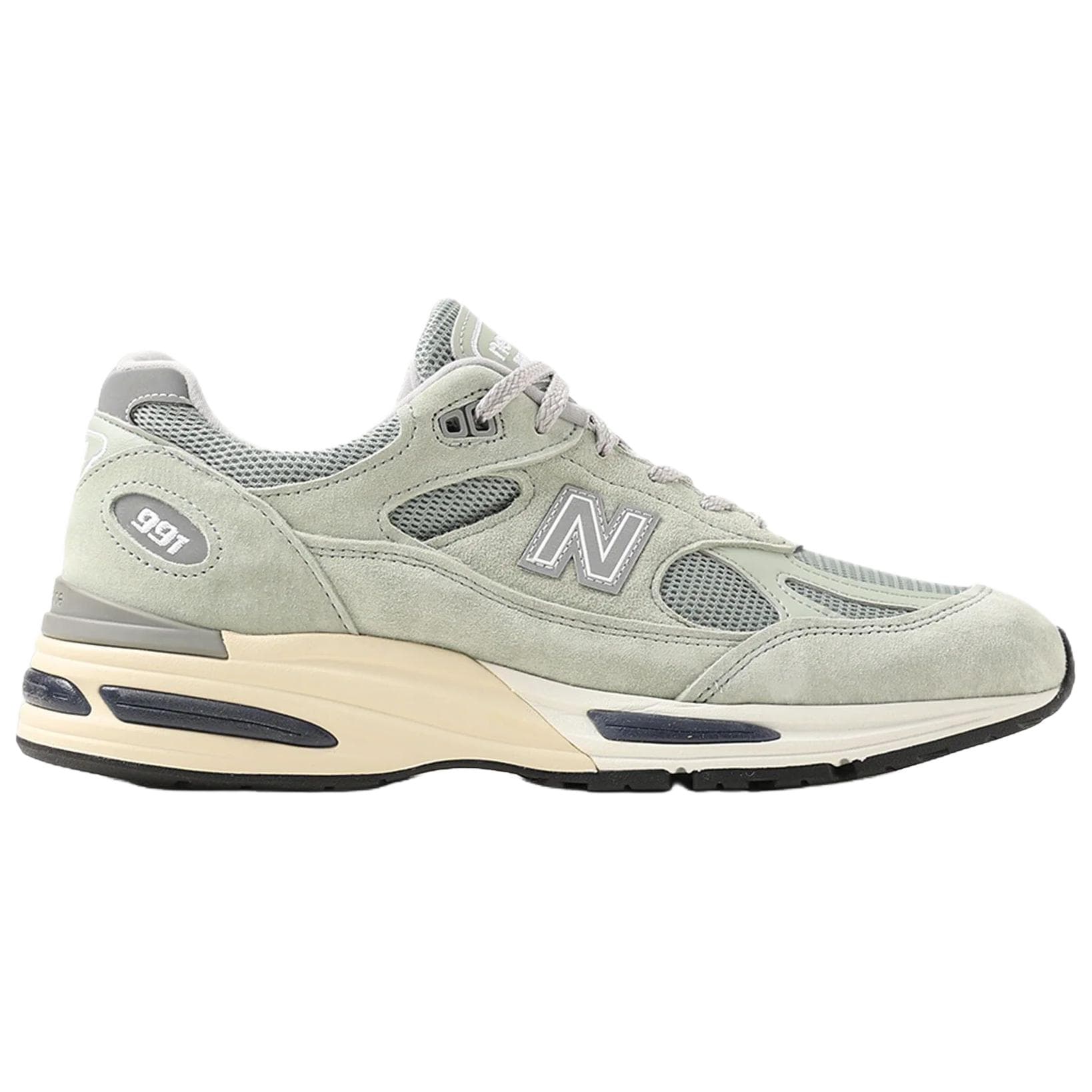 Кроссовки для бега New Balance NB 991 Беговые кроссовки Мужские Морской зеленый - изображение 2