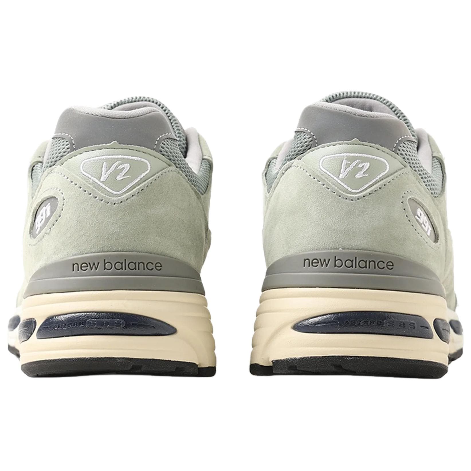 Кроссовки для бега New Balance NB 991 Беговые кроссовки Мужские Морской зеленый - изображение 4
