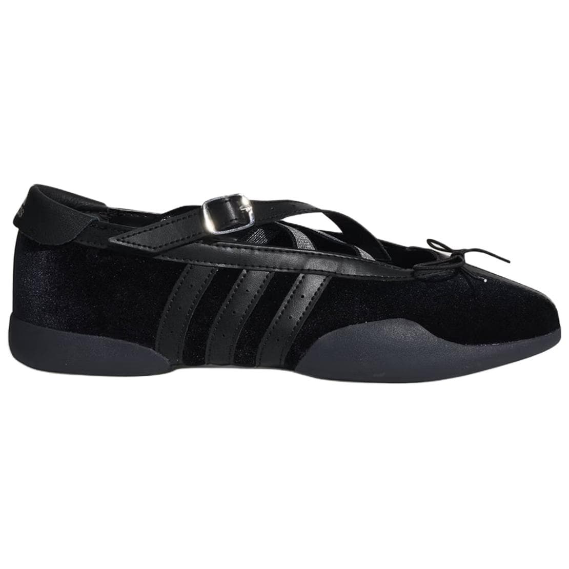 Кроссовки Adidas Originals Taekwondo Low Top Повседневная Обувь Женская Черная - изображение 2