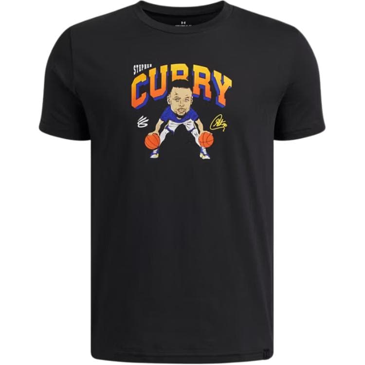 Футболка Under Armour Черные Детские Футболки - изображение 1