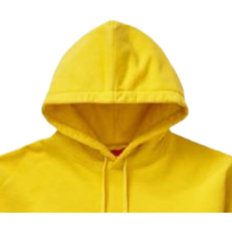 Кофта Supreme Hooded Sweatshirt Yellow - изображение 3