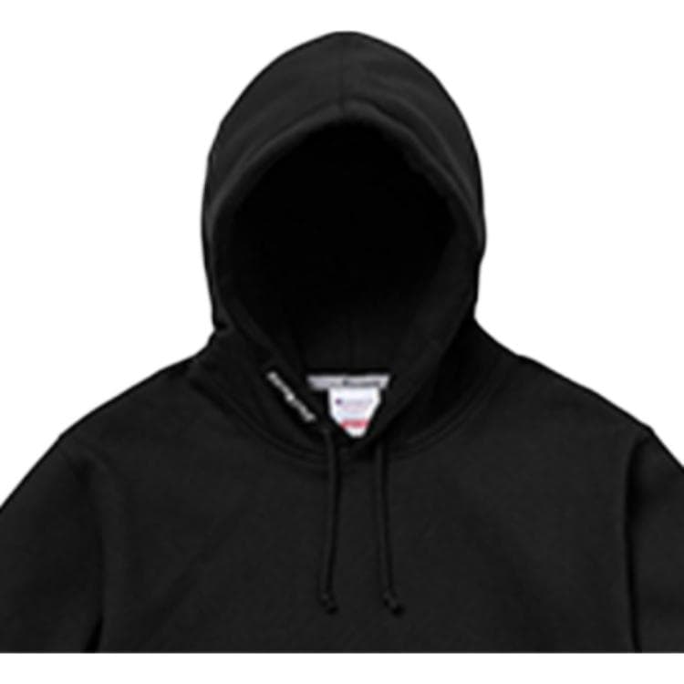 Кофта Supreme SS18 Champion Hooded Sweatshirt Black Logo - изображение 4