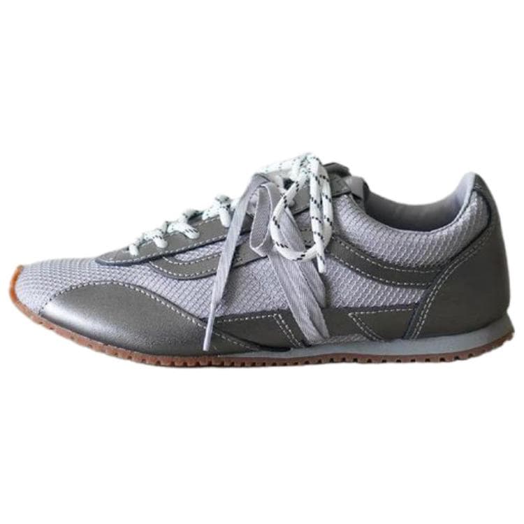 Кроссовки Vans LX SLP Дышащая Низкая Повседневная Обувь Унисекс Серебряная - изображение 1