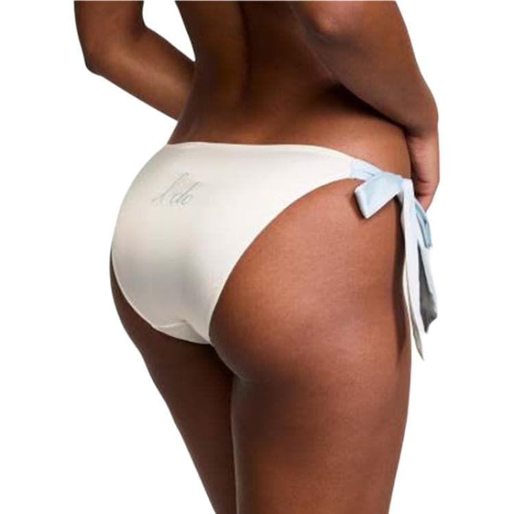Трусы VICTORIA'S SECRET Трусики-бикини Женские 1 упаковка Кокосовый белый - изображение 3