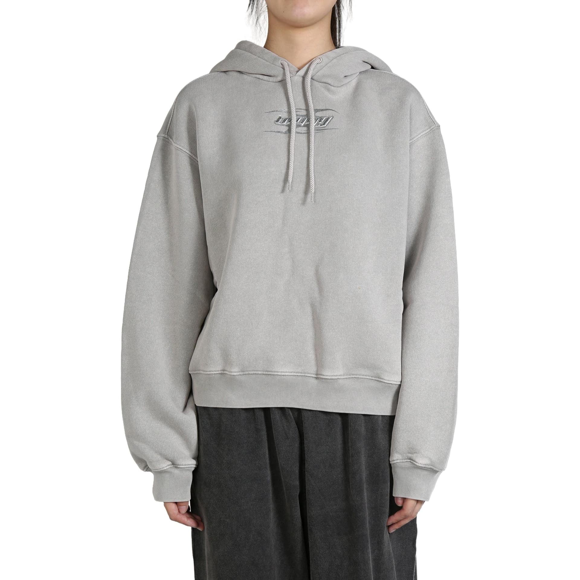 Худи Alexander Wang Худи-Ханьфу Платье Женское Серое - изображение 3