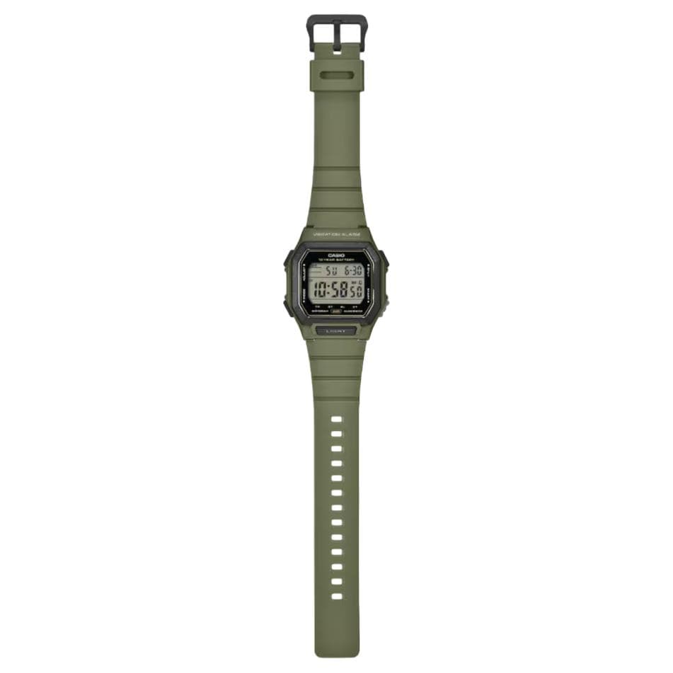 Часы CASIO Standard Collection Кварцевый механизм Смола Шнуровка Часы Мужские Серый циферблат - изображение 3