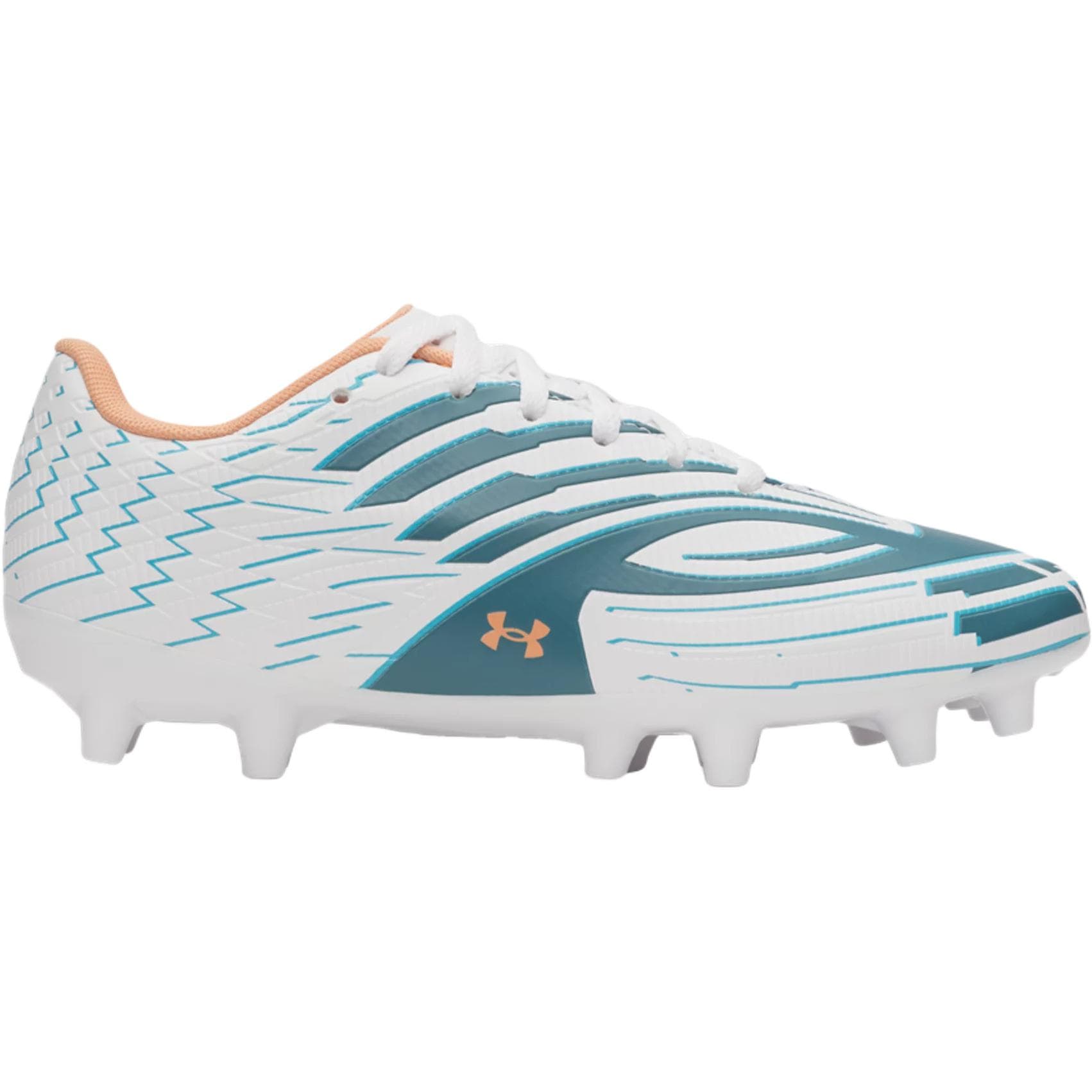 Бутсы Under Armour Shadow Select 4 Футбольные бутсы Белые Детские - изображение 2