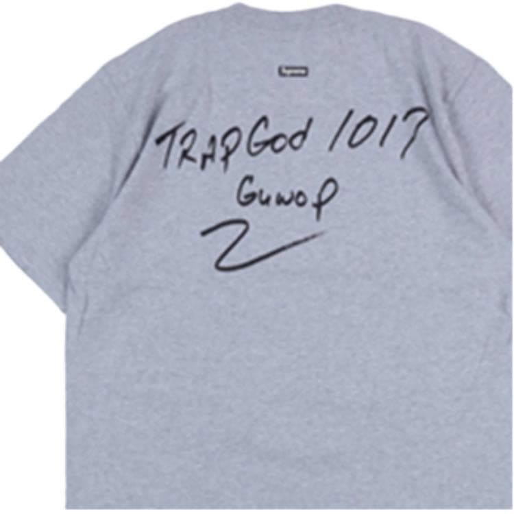 Футболка Supreme FW16 Gucci Mane Tee Grey - изображение 4