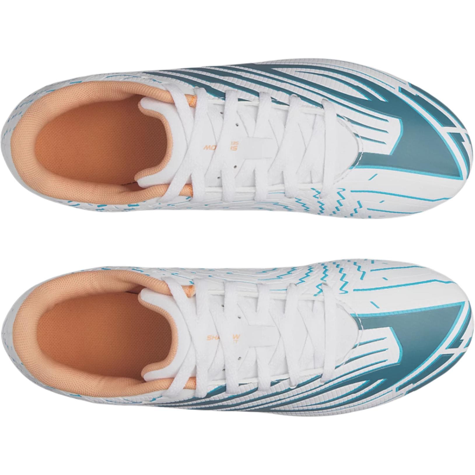 Бутсы Under Armour Shadow Select 4 Футбольные бутсы Белые Детские - изображение 3